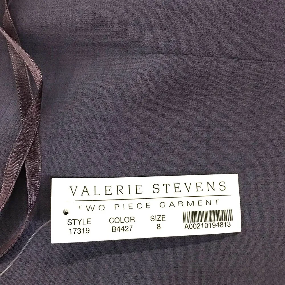 Valerie Stevens two piece dress size 8